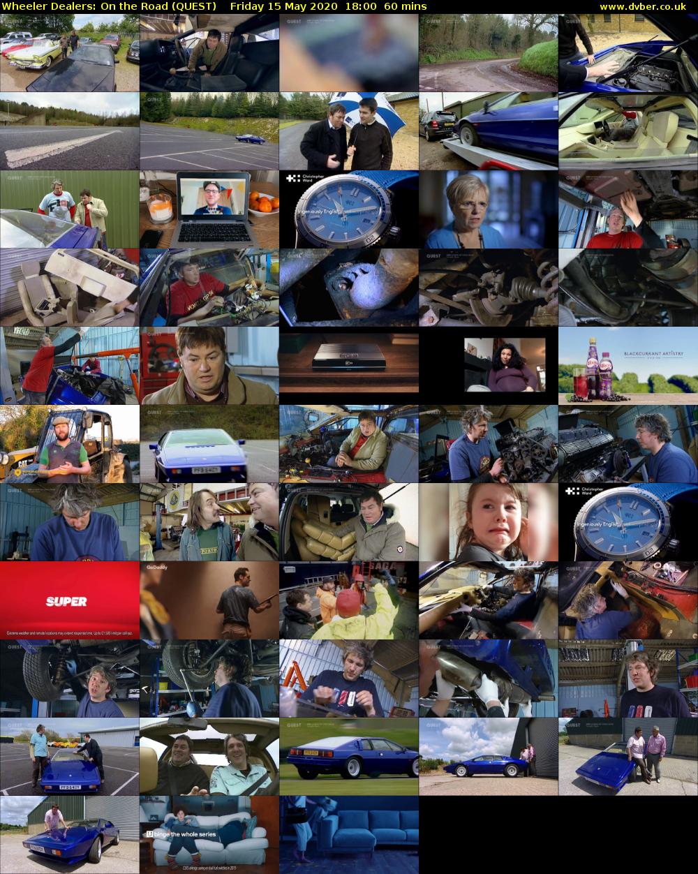 Wheeler Dealers: On the Road (QUEST) Friday 15 May 2020 18:00 - 19:00