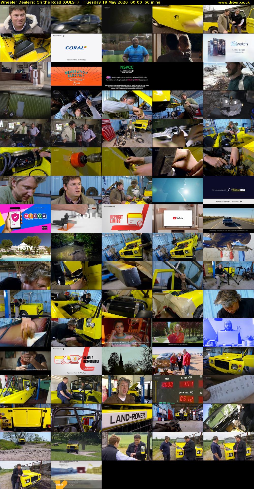 Wheeler Dealers: On the Road (QUEST) Tuesday 19 May 2020 00:00 - 01:00