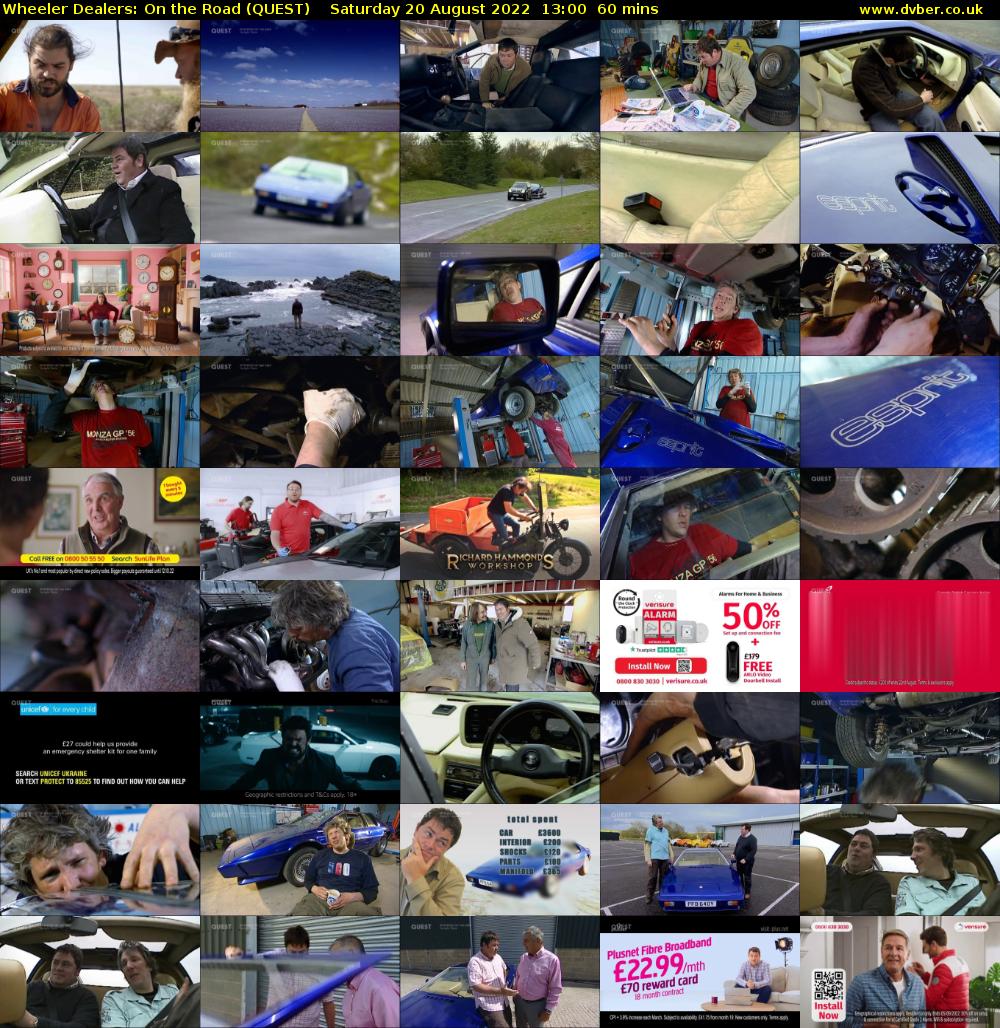 Wheeler Dealers: On the Road (QUEST) Saturday 20 August 2022 13:00 - 14:00