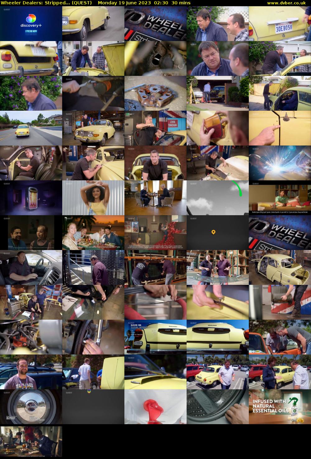 Wheeler Dealers: Stripped... (QUEST) Monday 19 June 2023 02:30 - 03:00