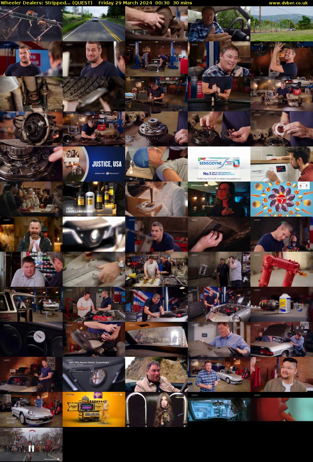 Wheeler Dealers: Stripped... (QUEST) Friday 29 March 2024 00:30 - 01:00