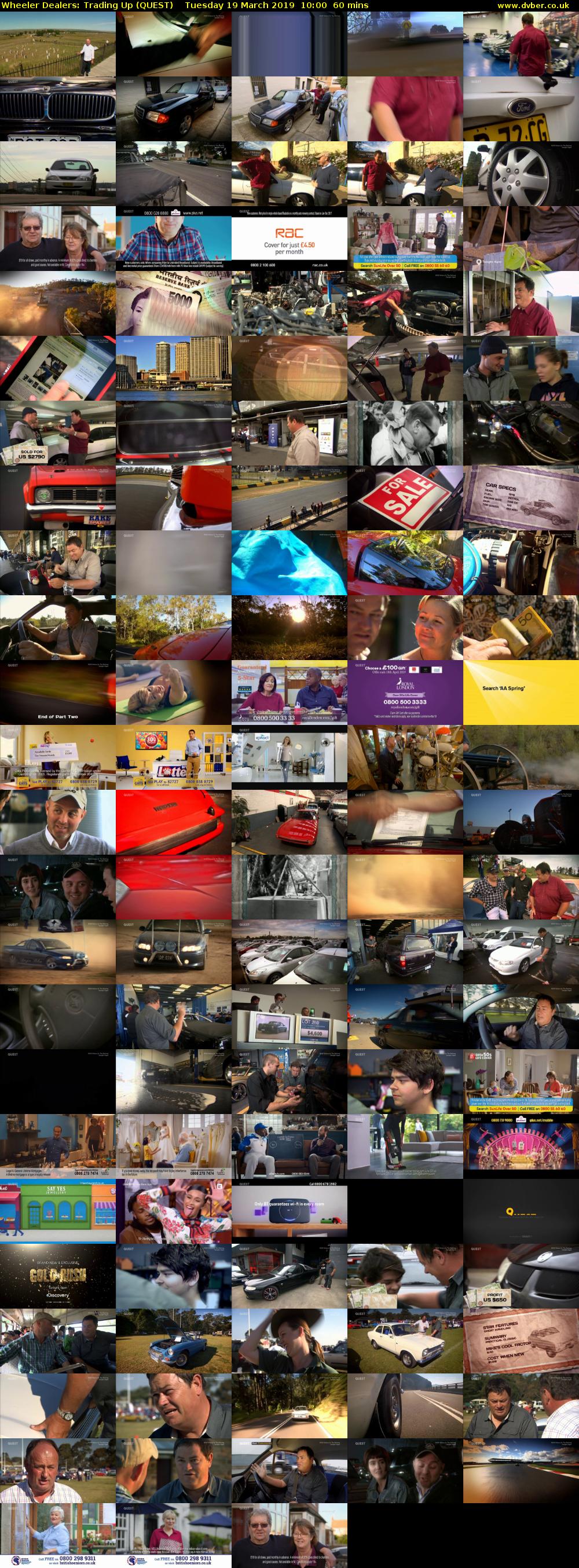 Wheeler Dealers: Trading Up (QUEST) Tuesday 19 March 2019 10:00 - 11:00
