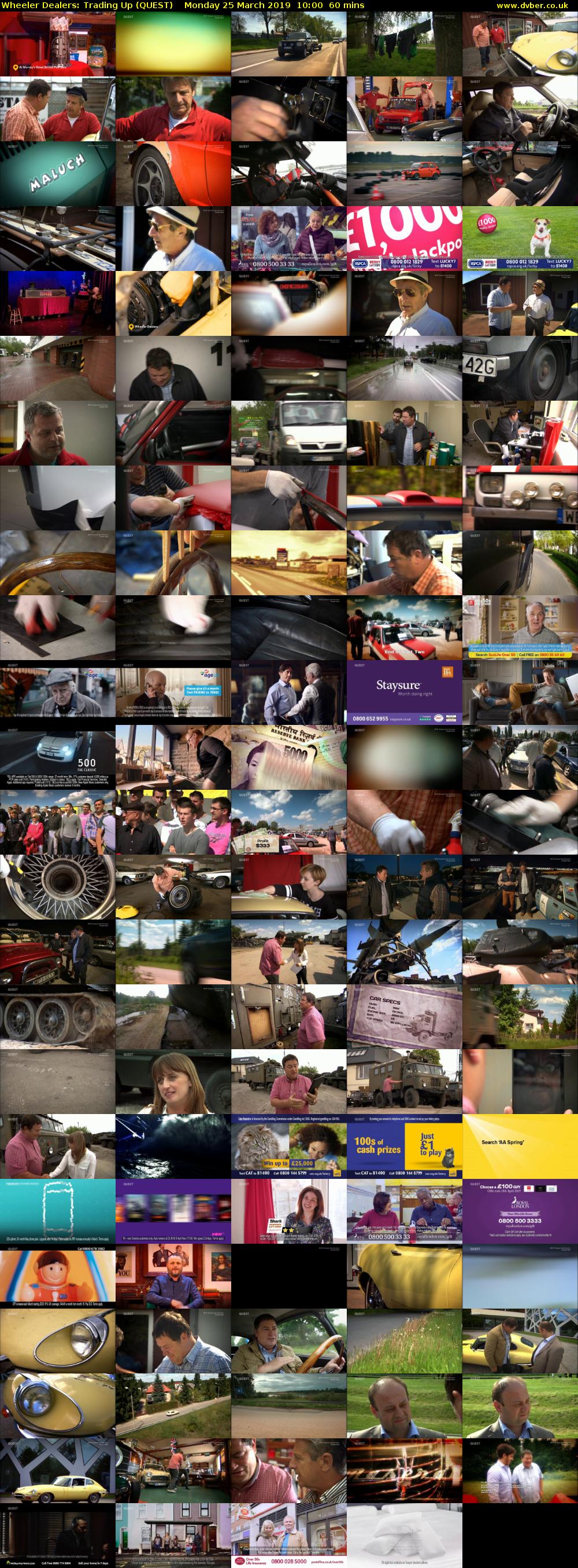 Wheeler Dealers: Trading Up (QUEST) Monday 25 March 2019 10:00 - 11:00