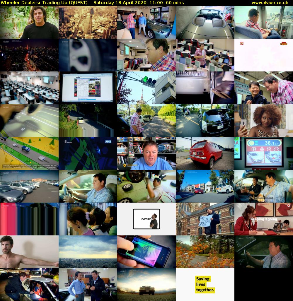 Wheeler Dealers: Trading Up (QUEST) Saturday 18 April 2020 11:00 - 12:00