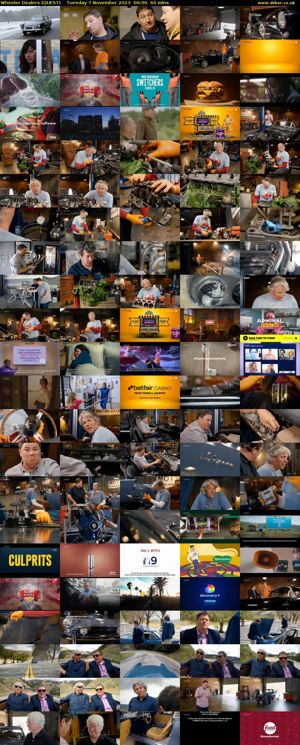 Wheeler Dealers (QUEST) Tuesday 7 November 2023 00:00 - 01:00