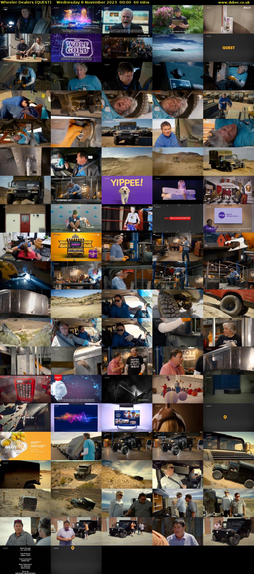 Wheeler Dealers (QUEST) Wednesday 8 November 2023 00:00 - 01:00