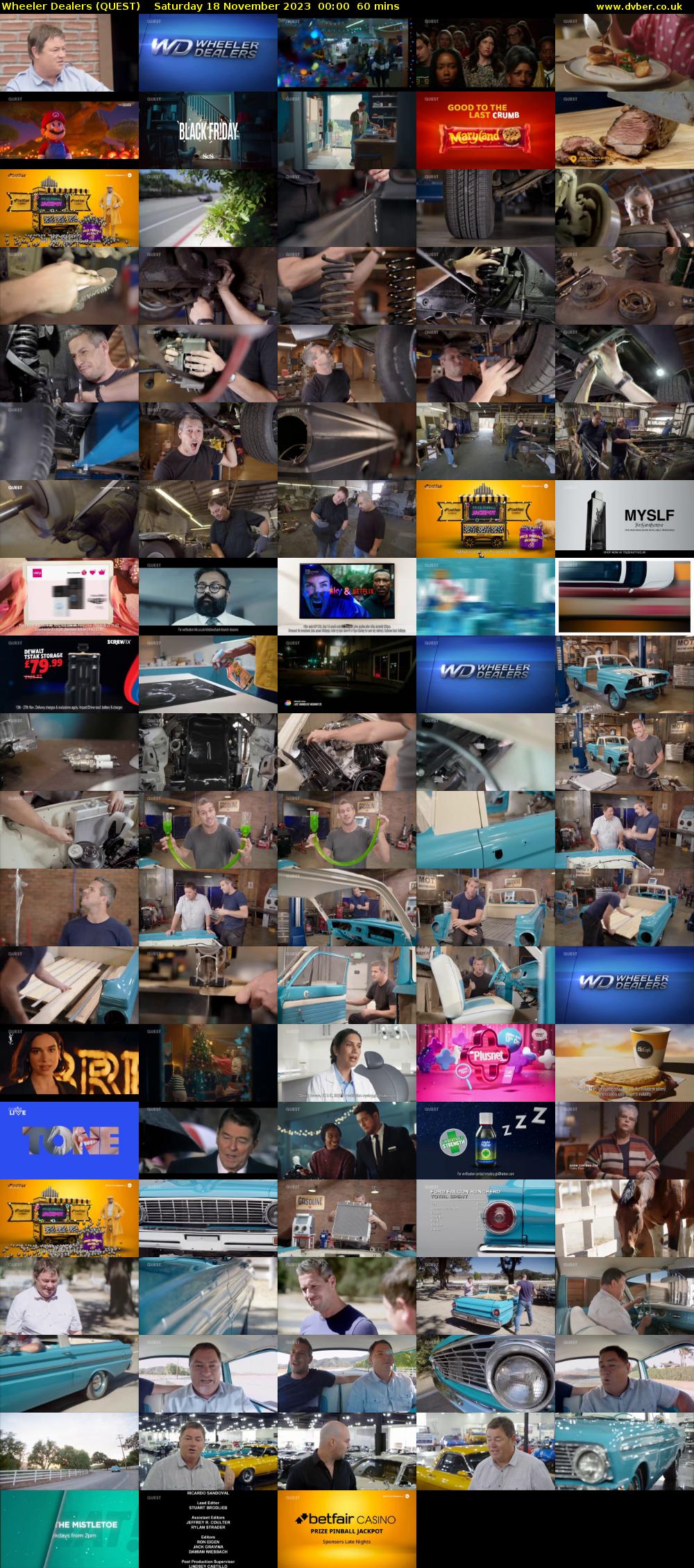 Wheeler Dealers (QUEST) Saturday 18 November 2023 00:00 - 01:00