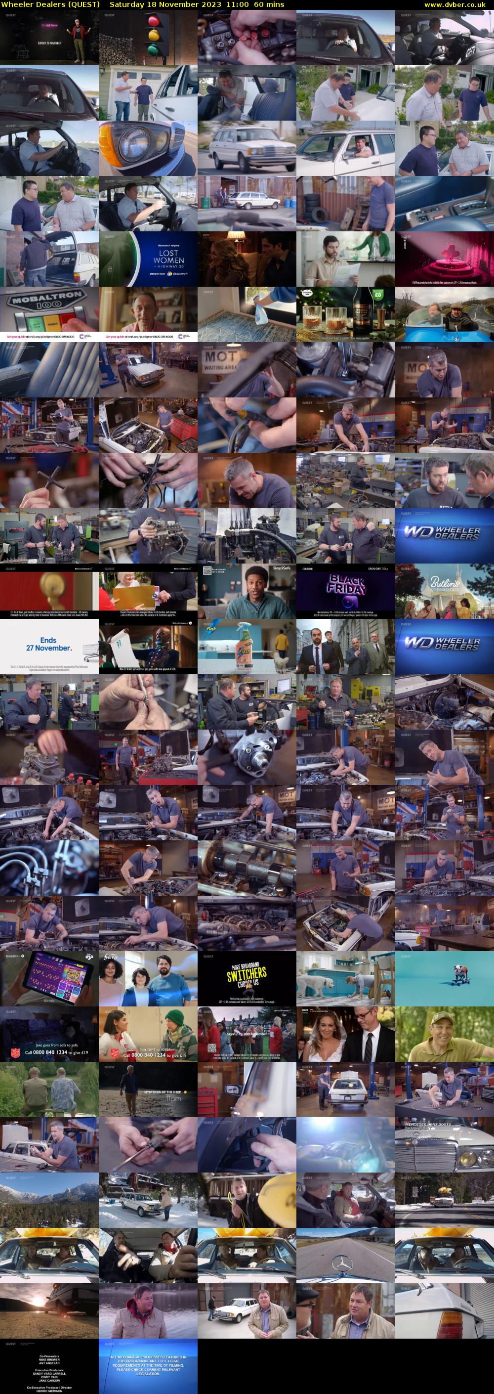 Wheeler Dealers (QUEST) Saturday 18 November 2023 11:00 - 12:00