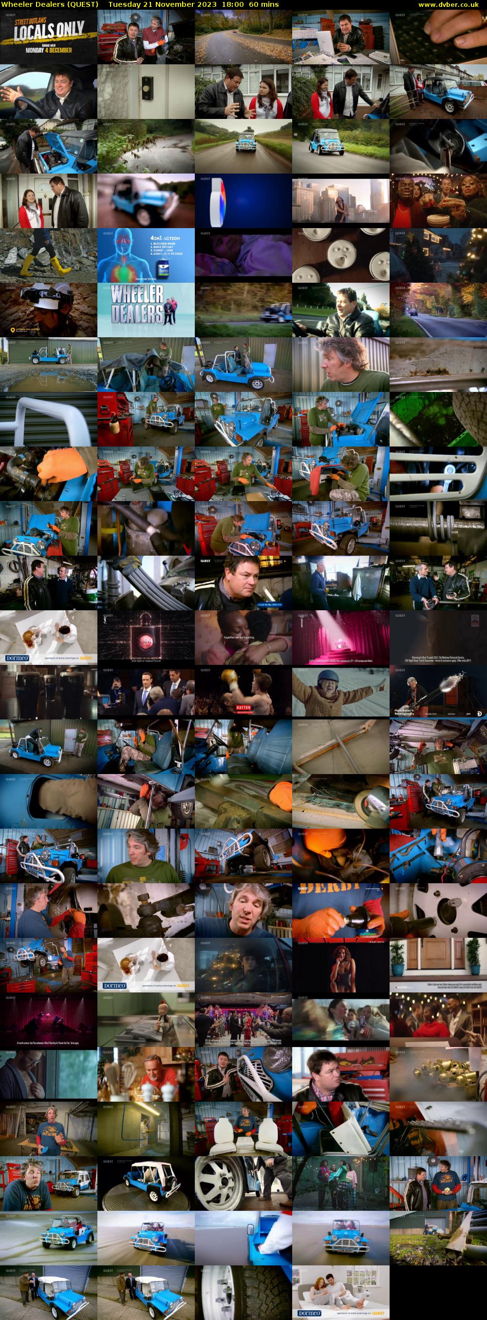 Wheeler Dealers (QUEST) Tuesday 21 November 2023 18:00 - 19:00