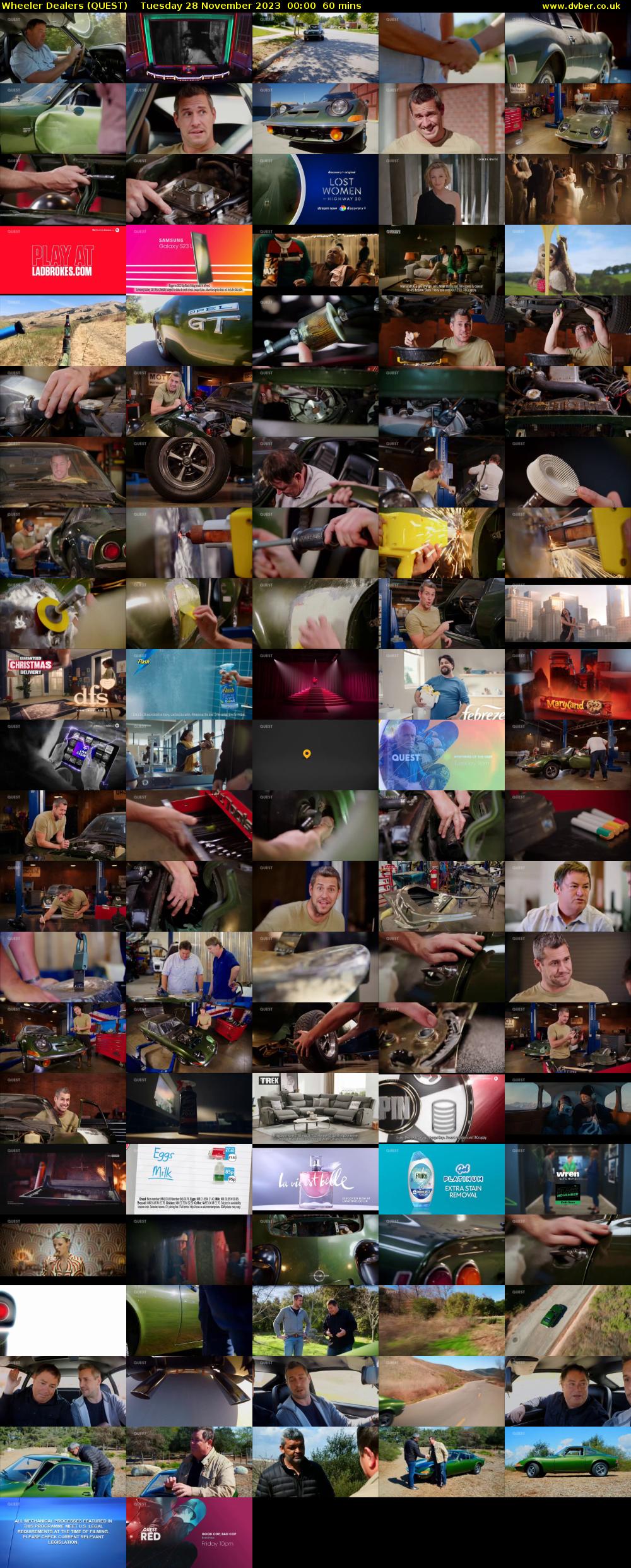 Wheeler Dealers (QUEST) Tuesday 28 November 2023 00:00 - 01:00