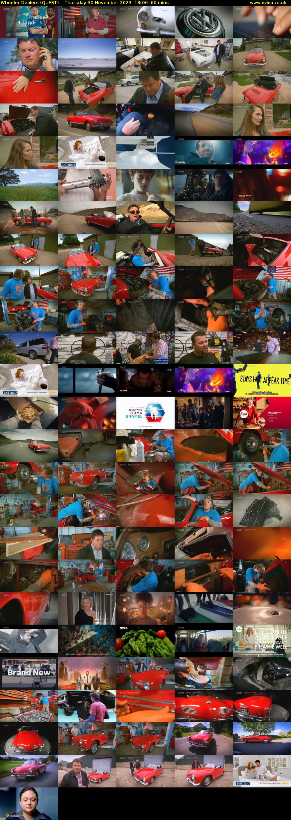 Wheeler Dealers (QUEST) Thursday 30 November 2023 18:00 - 19:00