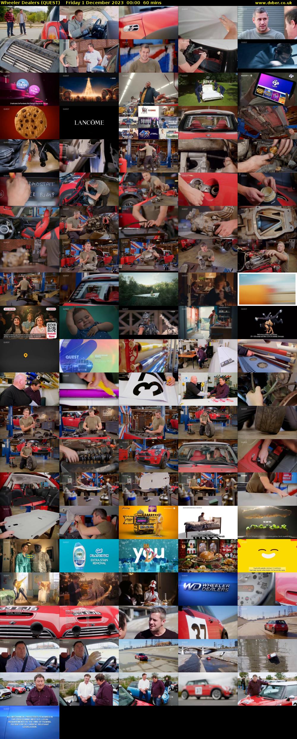 Wheeler Dealers (QUEST) Friday 1 December 2023 00:00 - 01:00