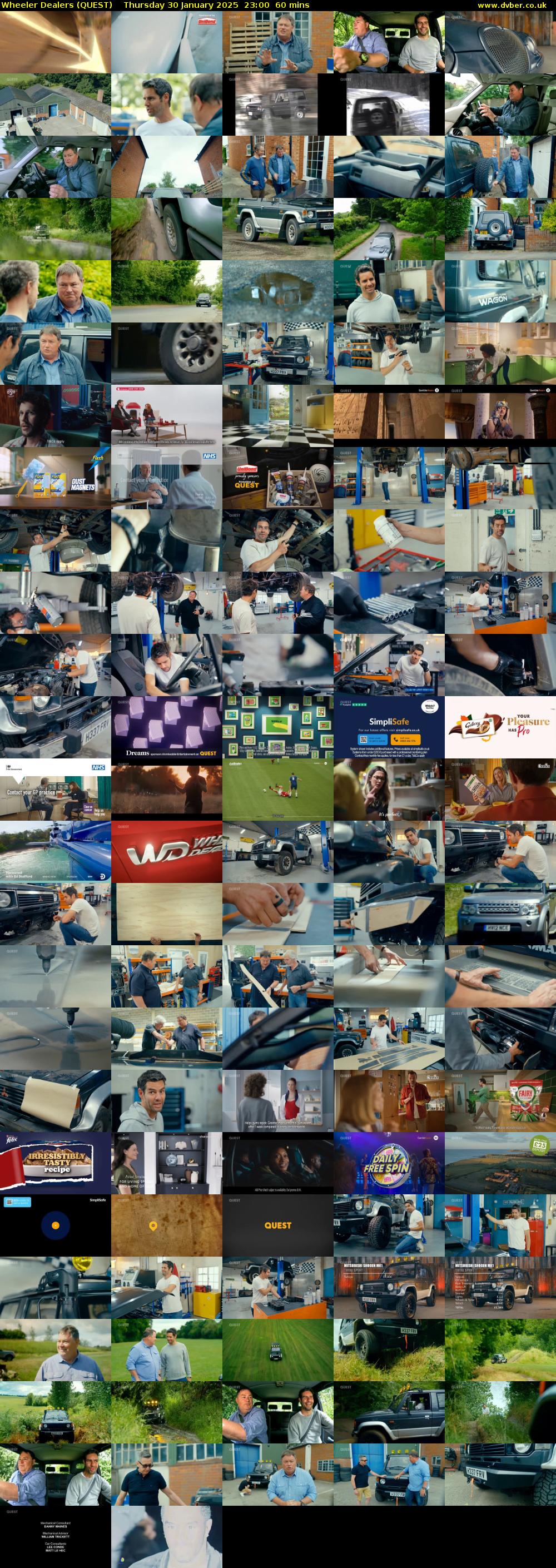 Wheeler Dealers (QUEST) Thursday 30 January 2025 23:00 - 00:00