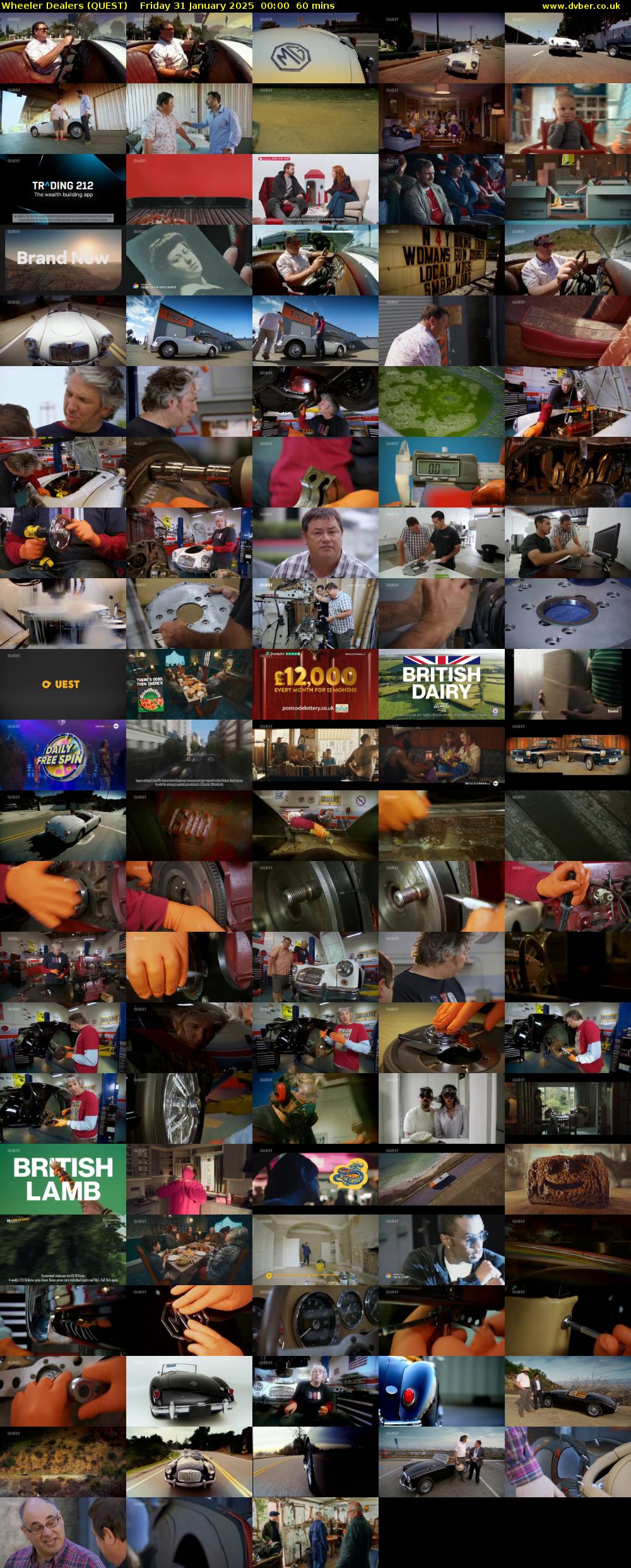 Wheeler Dealers (QUEST) Friday 31 January 2025 00:00 - 01:00