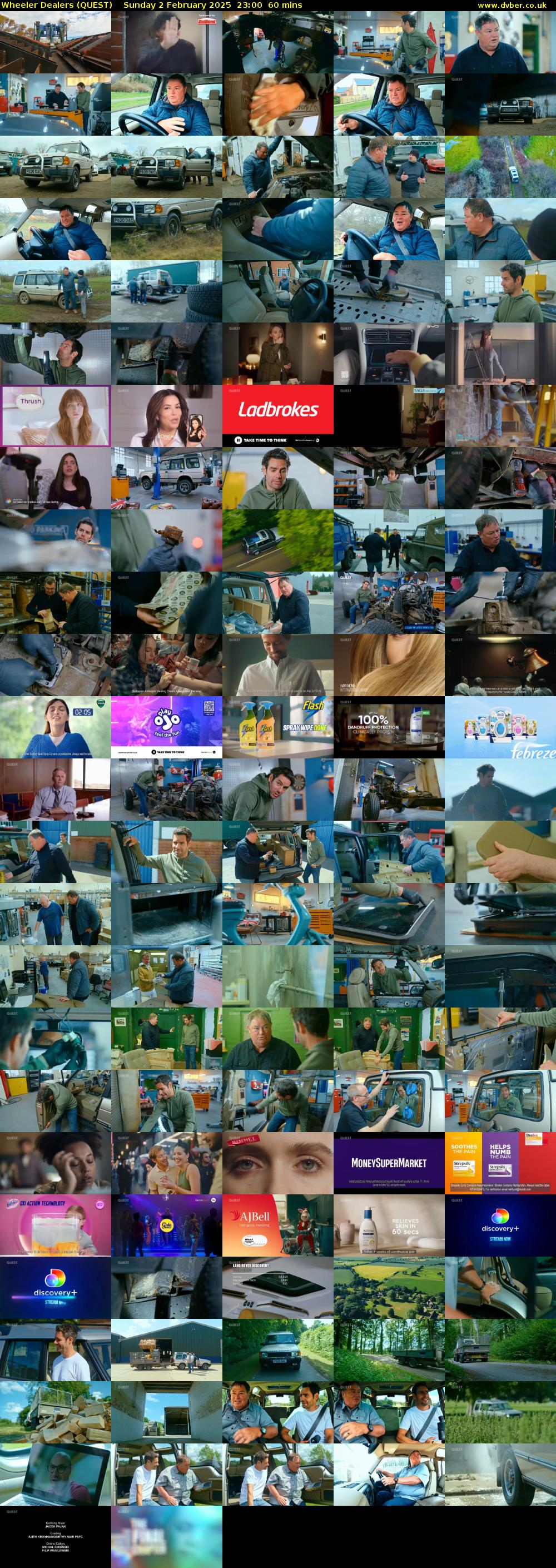 Wheeler Dealers (QUEST) Sunday 2 February 2025 23:00 - 00:00