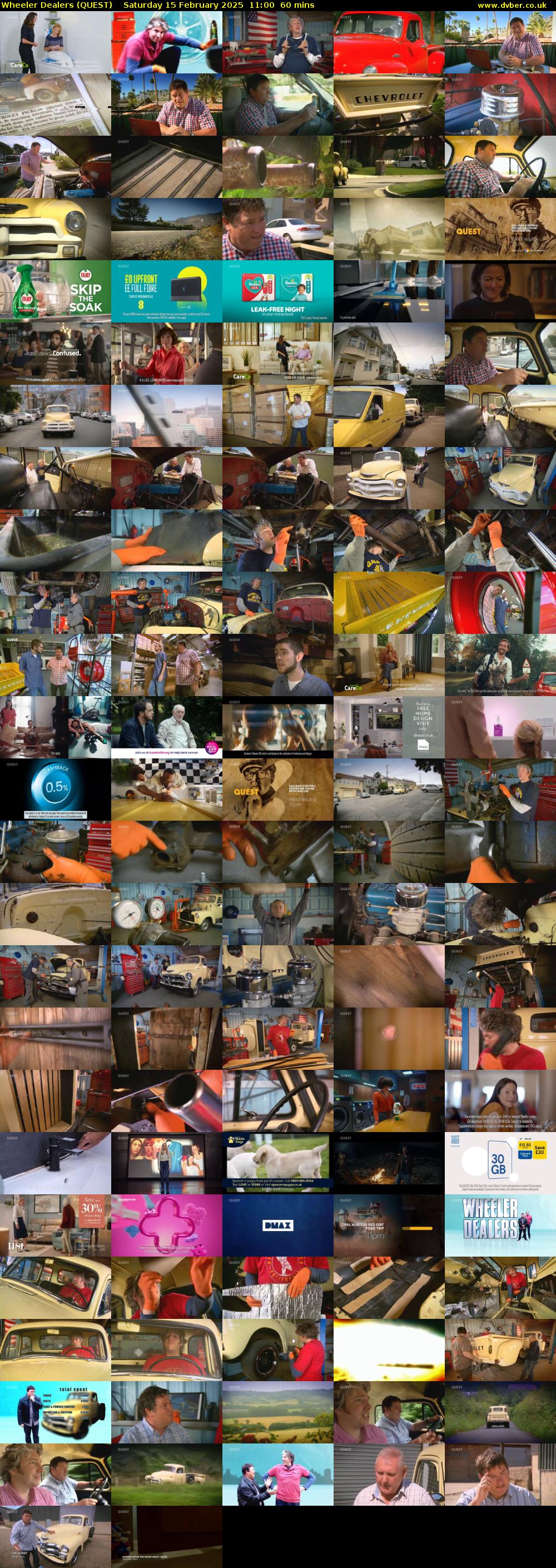 Wheeler Dealers (QUEST) Saturday 15 February 2025 11:00 - 12:00