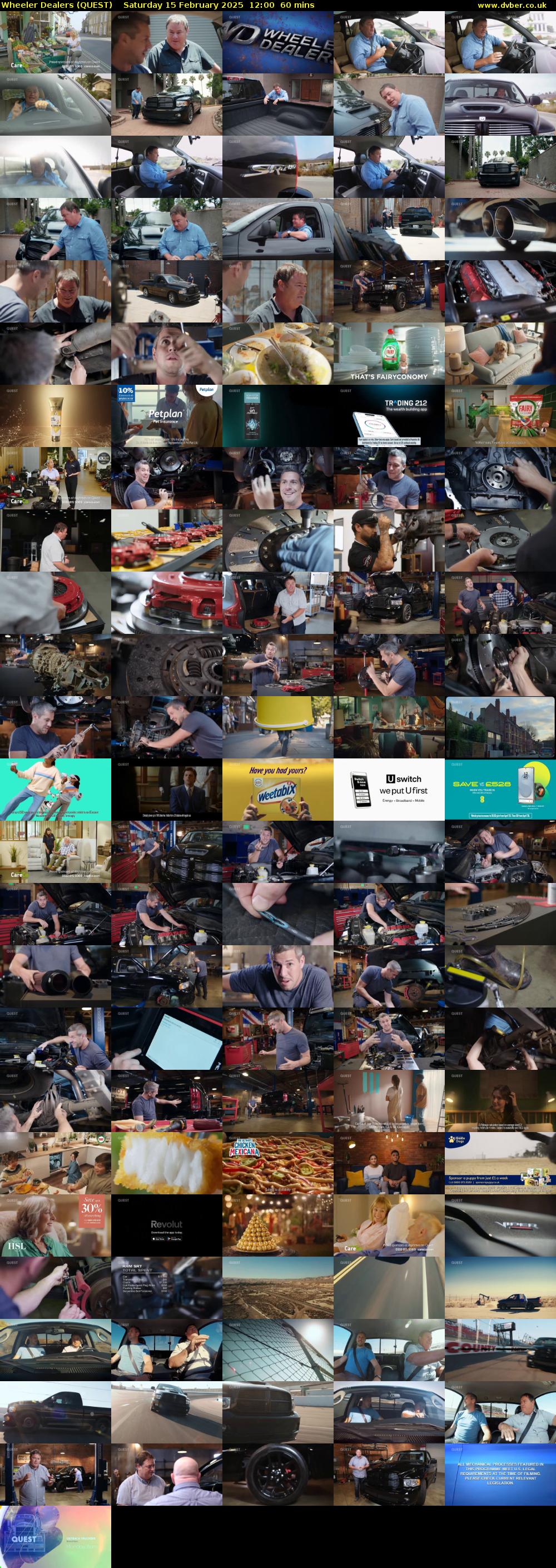 Wheeler Dealers (QUEST) Saturday 15 February 2025 12:00 - 13:00