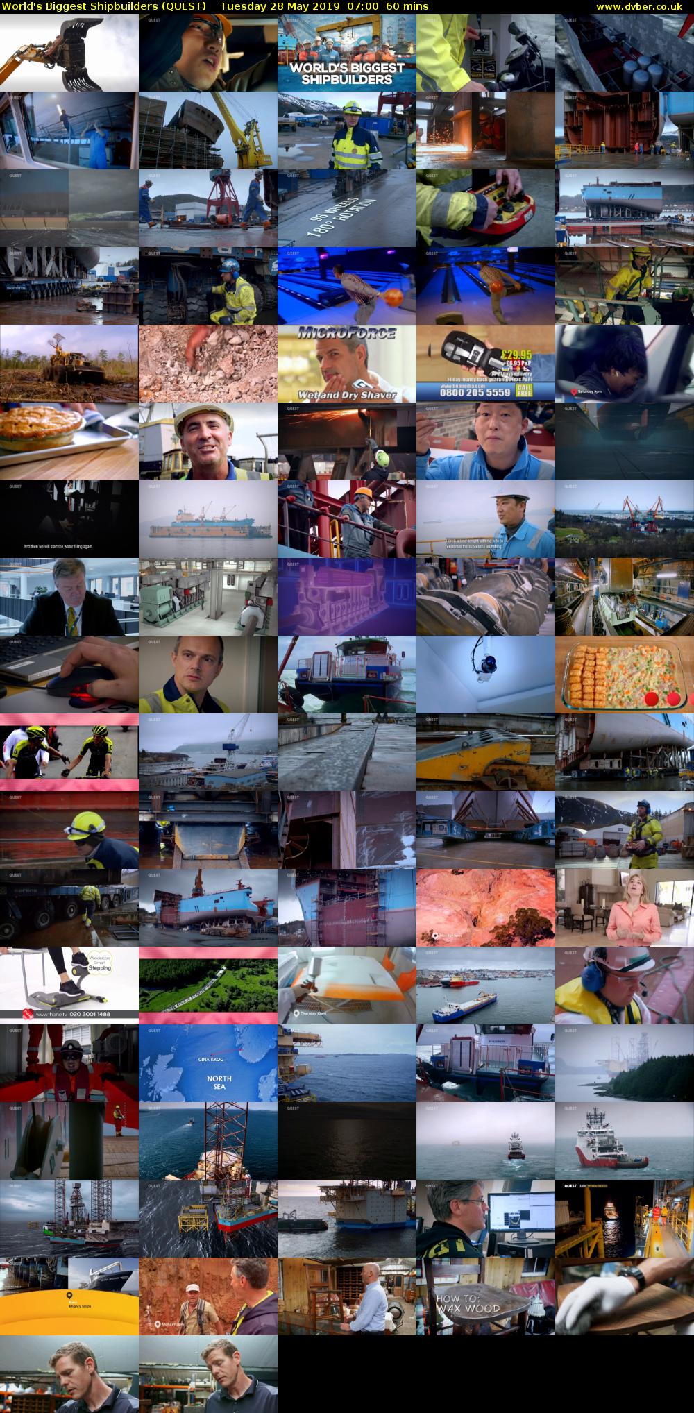 World's Biggest Shipbuilders (QUEST) Tuesday 28 May 2019 07:00 - 08:00