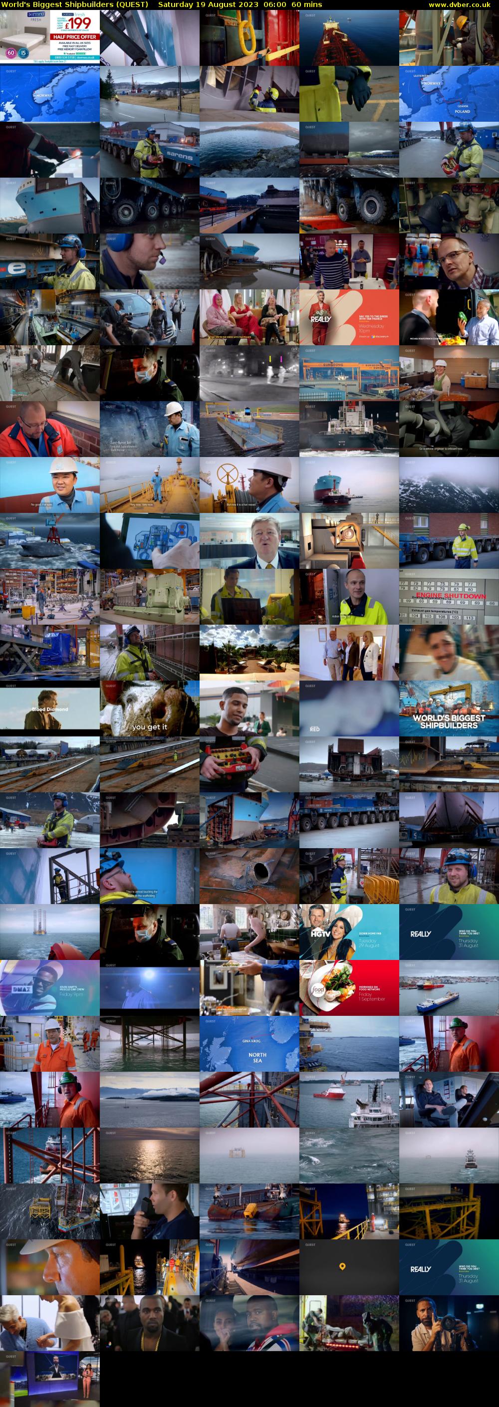 World's Biggest Shipbuilders (QUEST) Saturday 19 August 2023 06:00 - 07:00