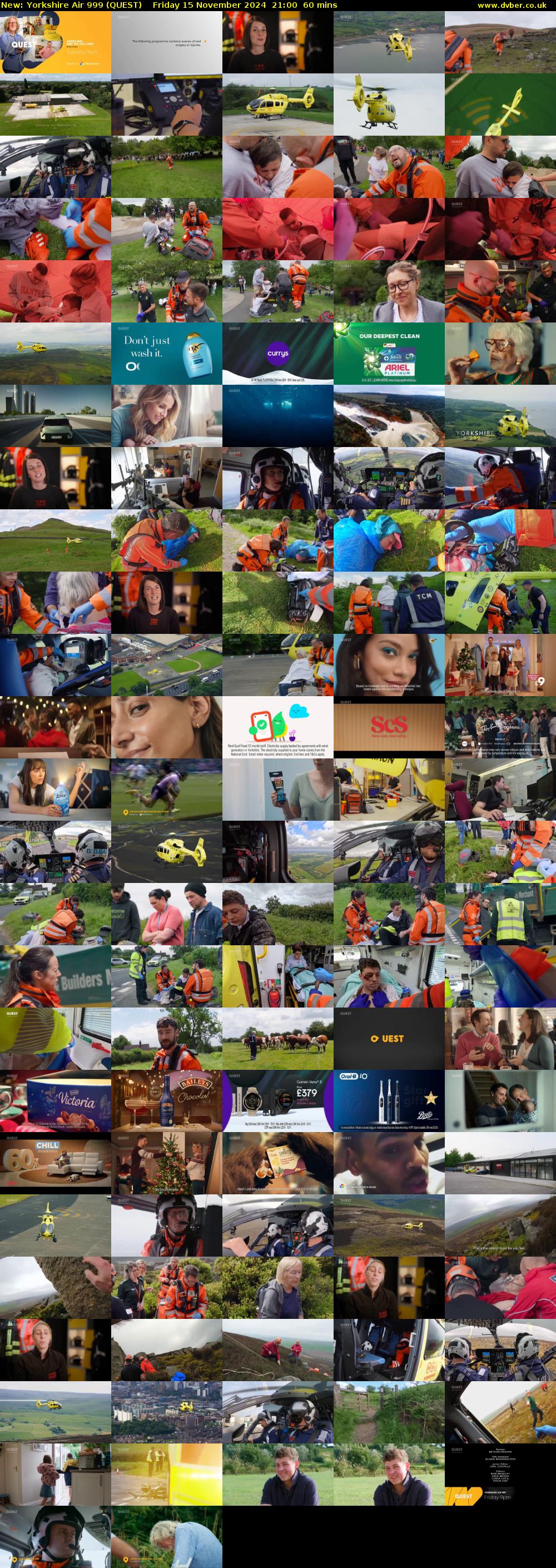 Yorkshire Air 999 (QUEST) Friday 15 November 2024 21:00 - 22:00