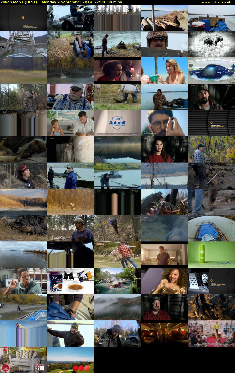 Yukon Men (QUEST) Monday 9 September 2019 22:00 - 23:00