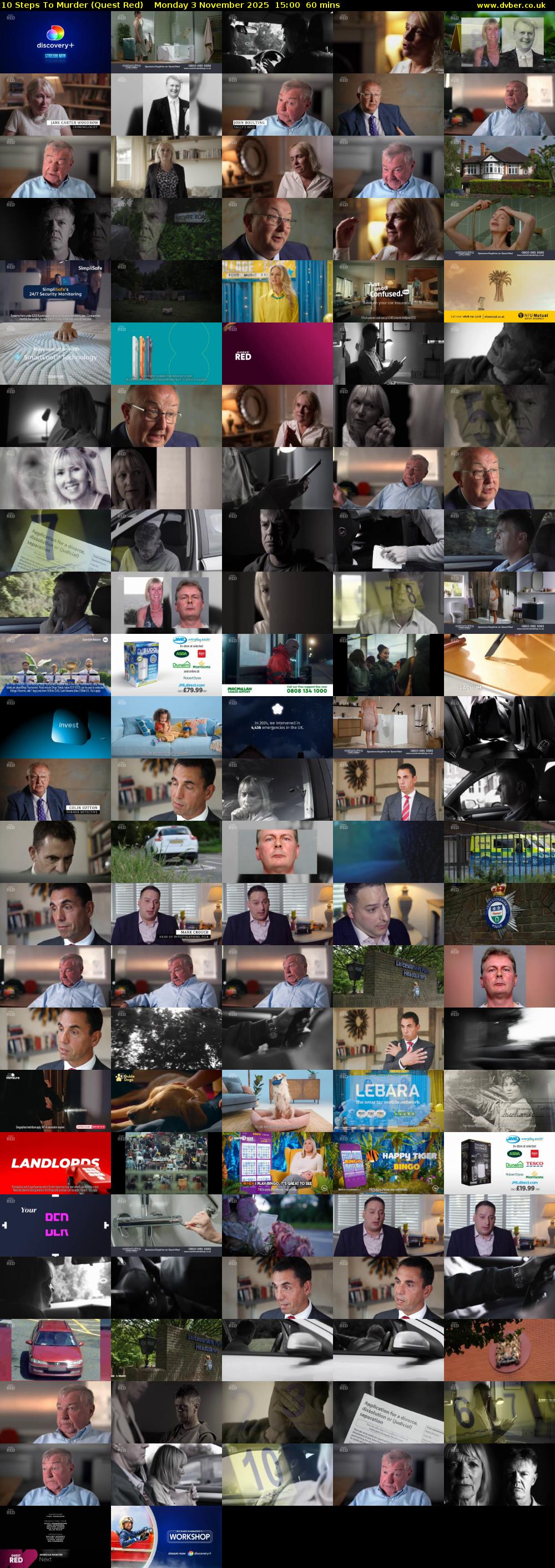 10 Steps To Murder (Quest Red) Monday 3 November 2025 15:00 - 16:00