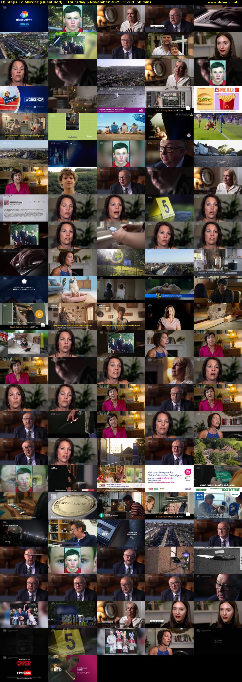 10 Steps To Murder (Quest Red) Thursday 6 November 2025 15:00 - 16:00