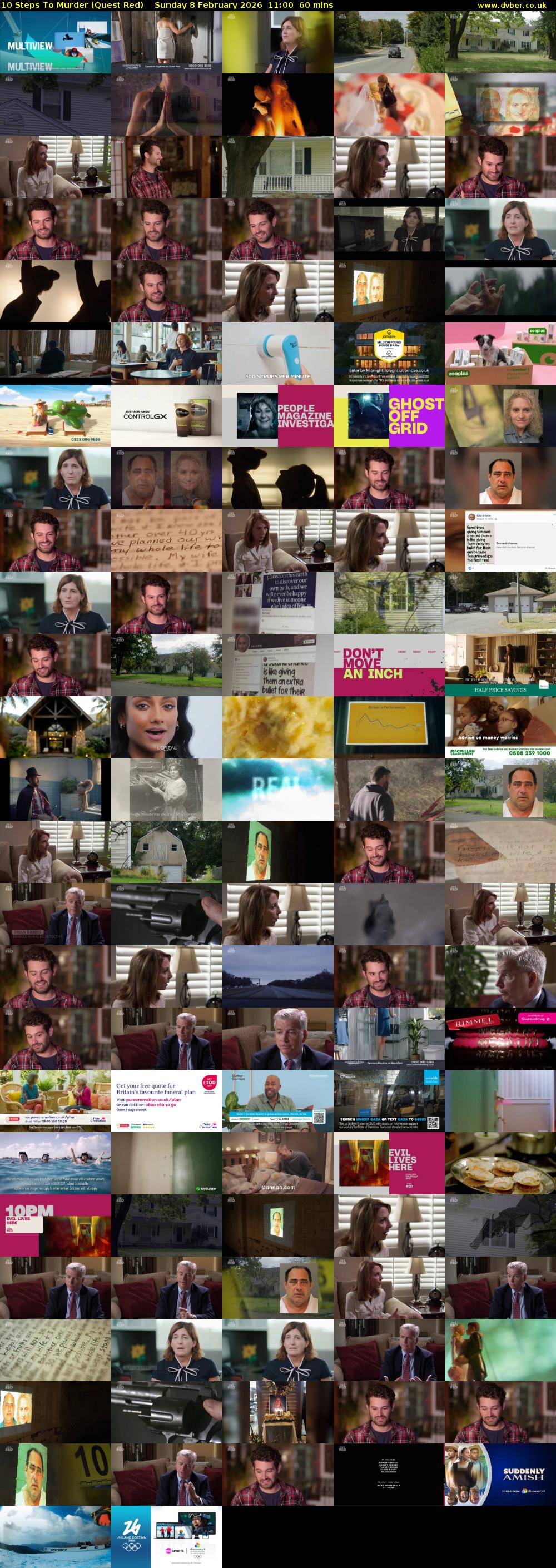 10 Steps To Murder (Quest Red) Sunday 8 February 2026 11:00 - 12:00