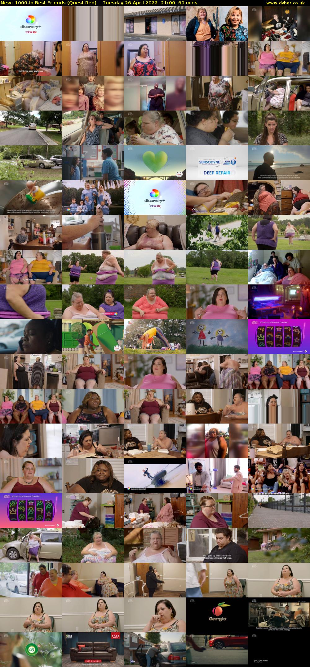 1000-lb Best Friends (Quest Red) Tuesday 26 April 2022 21:00 - 22:00