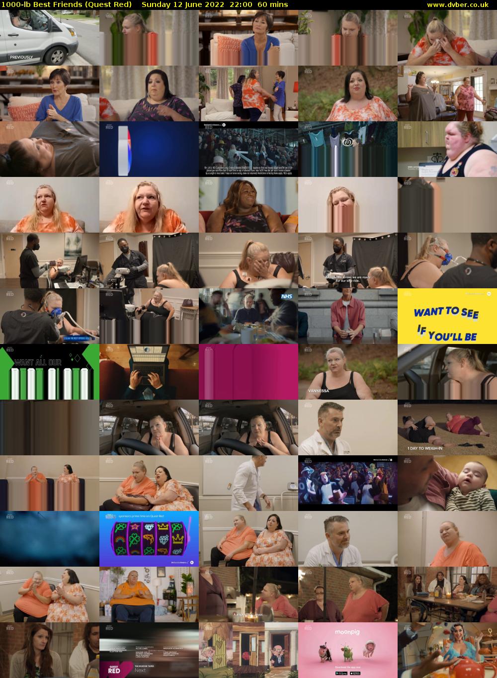 1000-lb Best Friends (Quest Red) Sunday 12 June 2022 22:00 - 23:00