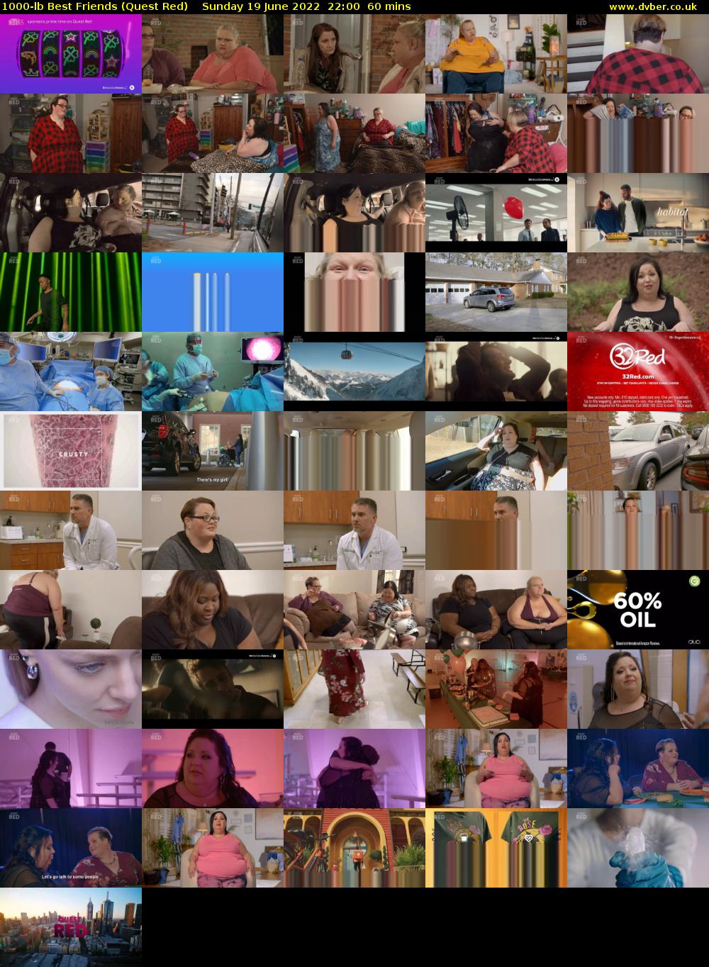 1000-lb Best Friends (Quest Red) Sunday 19 June 2022 22:00 - 23:00