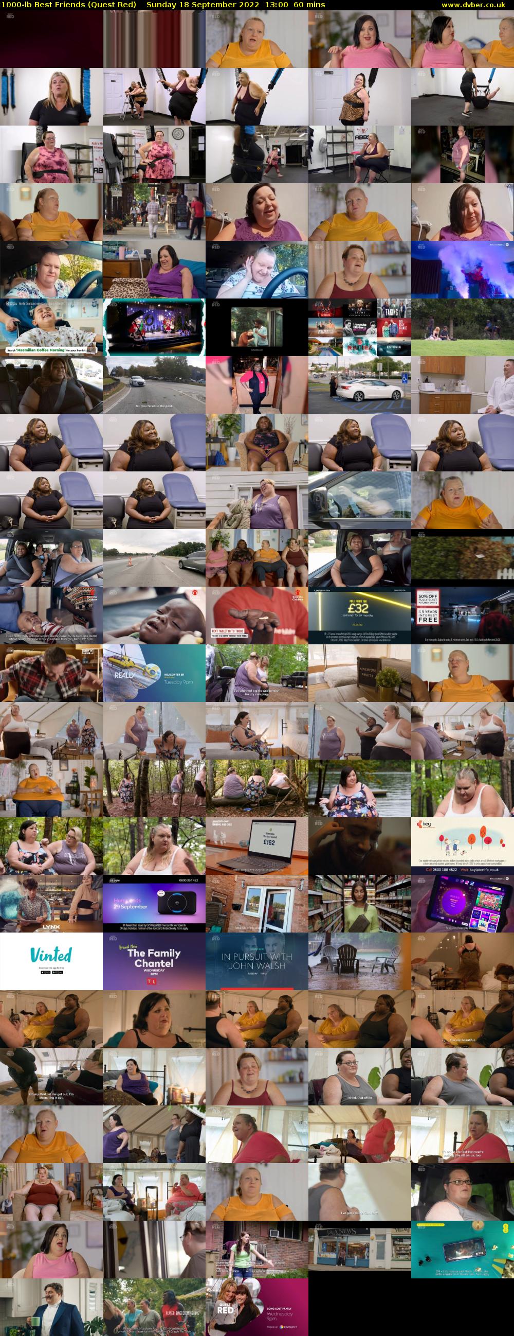 1000-lb Best Friends (Quest Red) Sunday 18 September 2022 13:00 - 14:00