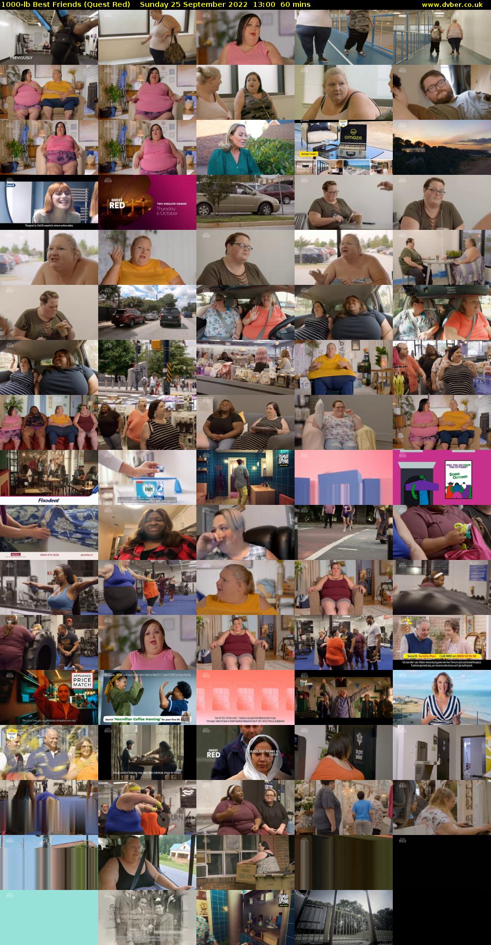 1000-lb Best Friends (Quest Red) Sunday 25 September 2022 13:00 - 14:00