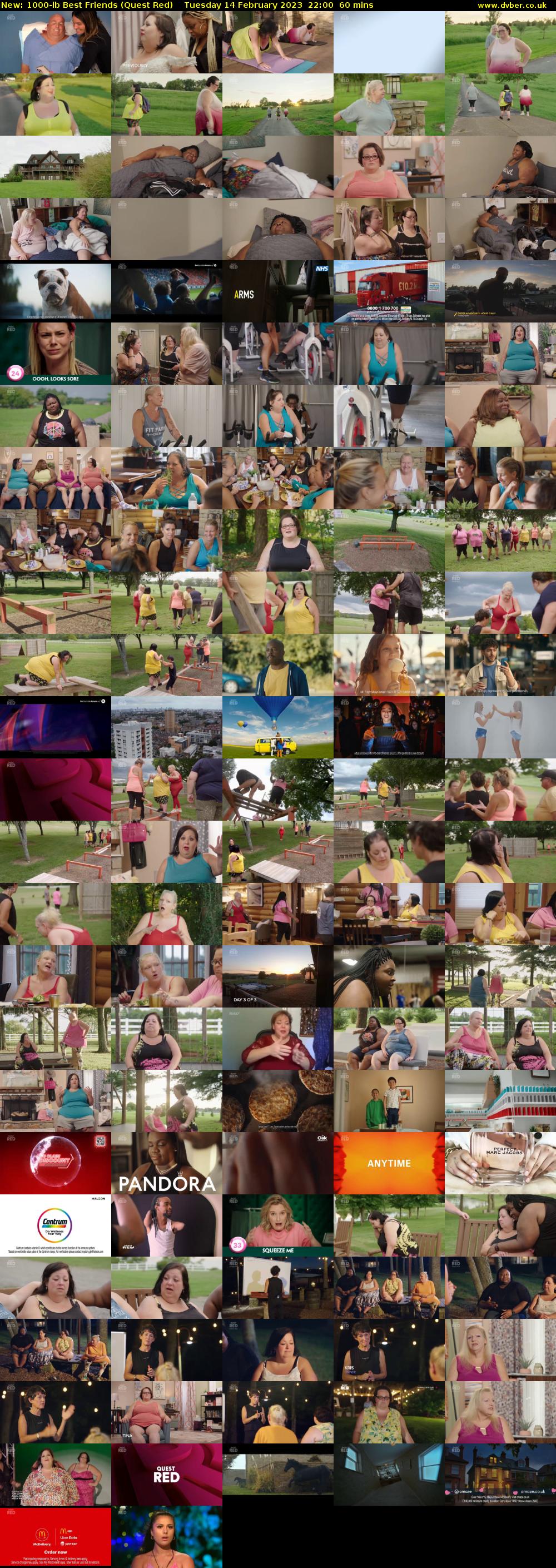 1000-lb Best Friends (Quest Red) Tuesday 14 February 2023 22:00 - 23:00