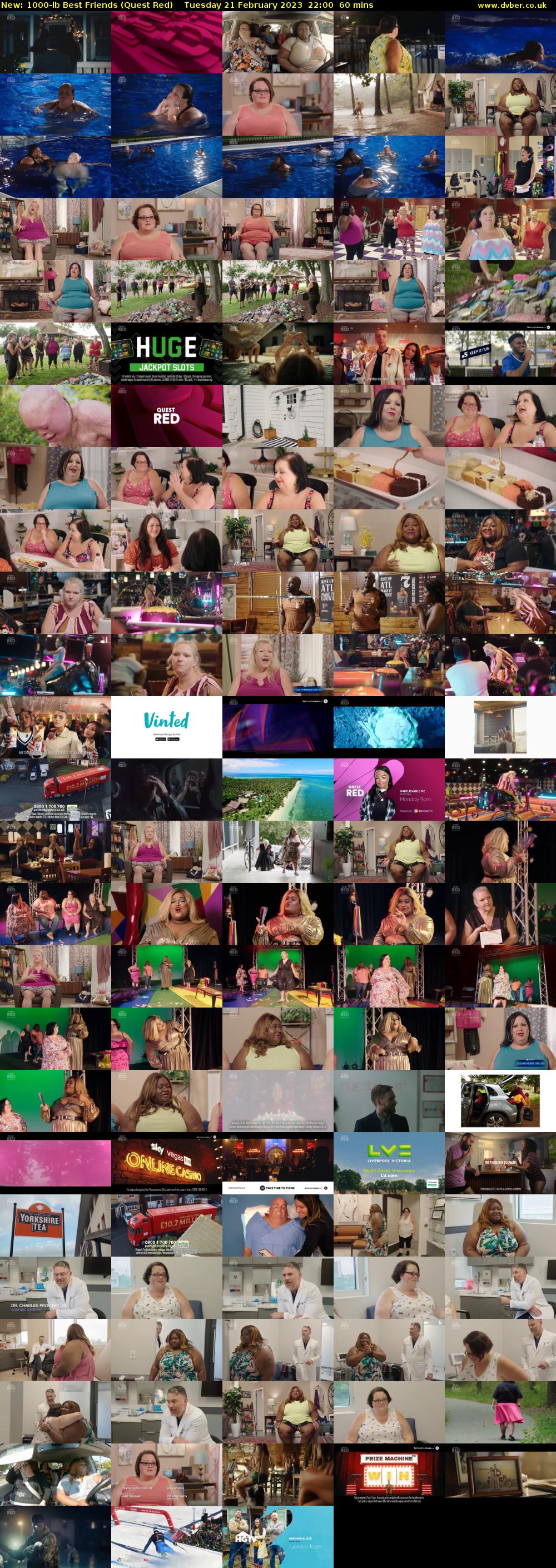 1000-lb Best Friends (Quest Red) Tuesday 21 February 2023 22:00 - 23:00