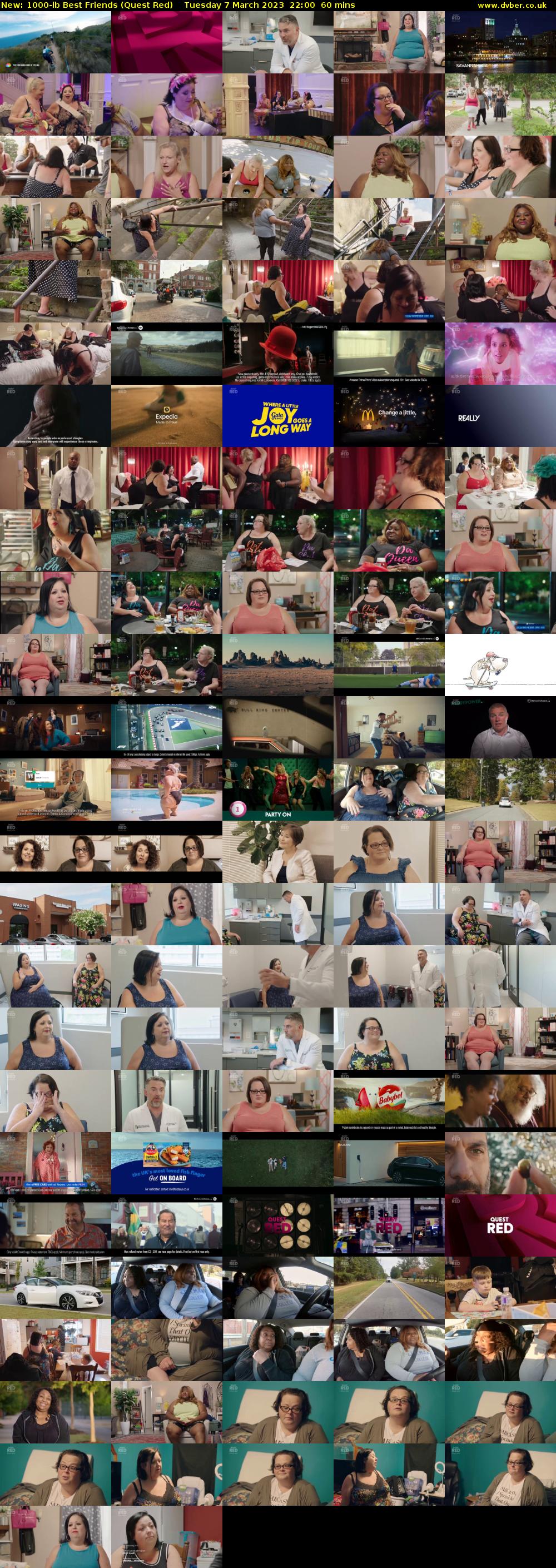 1000-lb Best Friends (Quest Red) Tuesday 7 March 2023 22:00 - 23:00