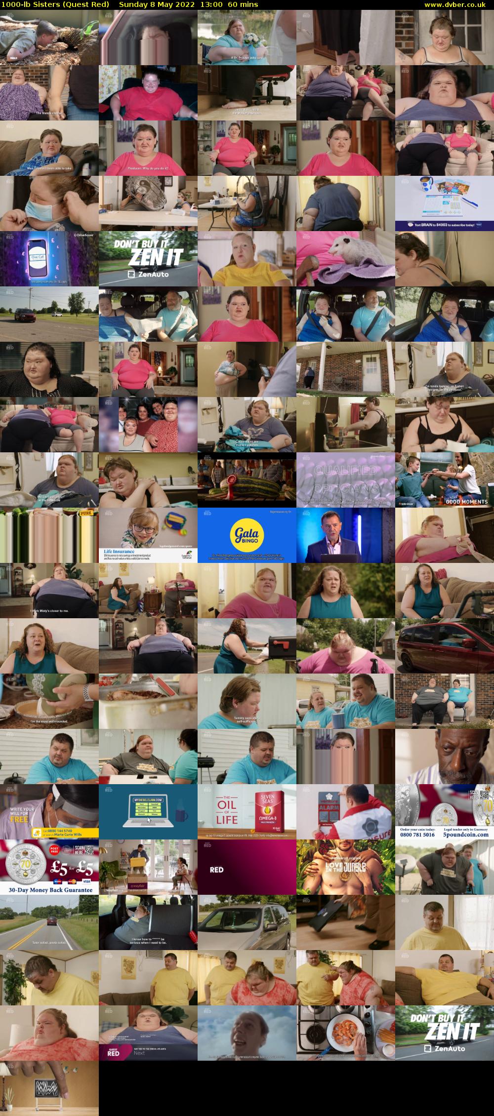 1000-lb Sisters (Quest Red) Sunday 8 May 2022 13:00 - 14:00