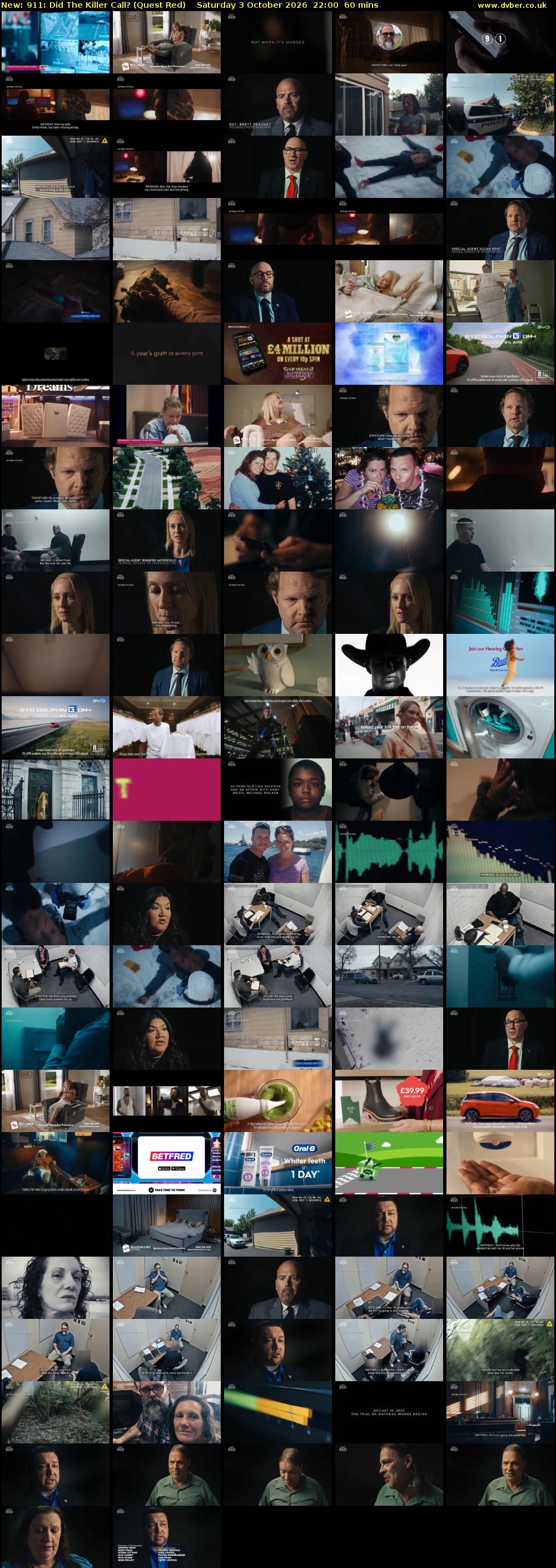 911: Did The Killer Call? (Quest Red) Saturday 3 October 2026 22:00 - 23:00