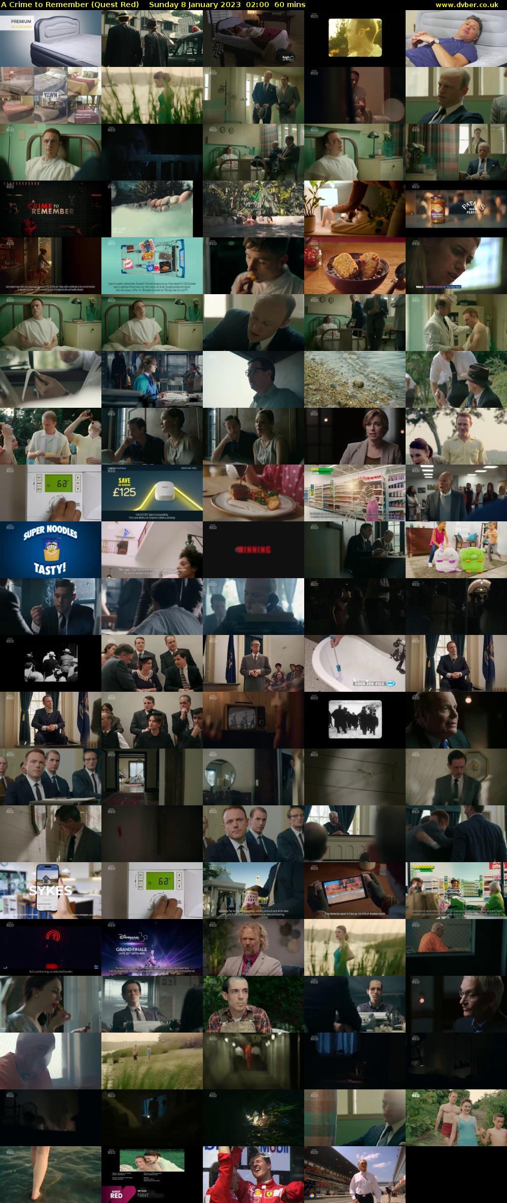A Crime to Remember (Quest Red) Sunday 8 January 2023 02:00 - 03:00