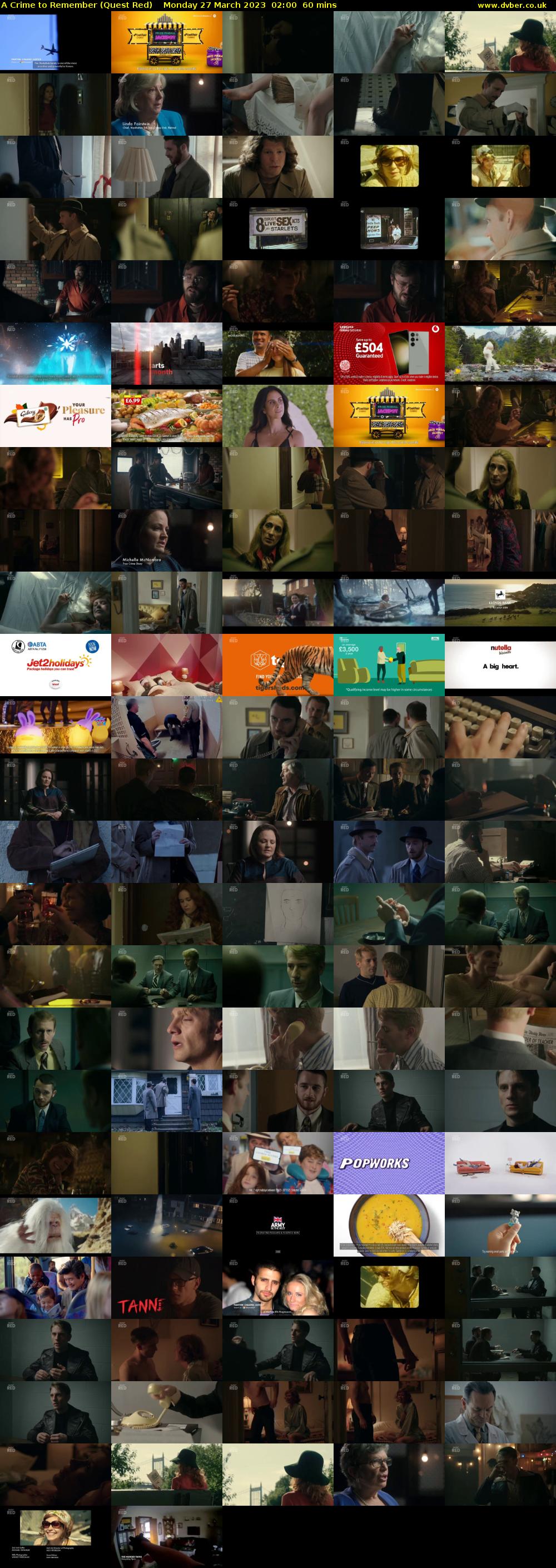 A Crime to Remember (Quest Red) Monday 27 March 2023 02:00 - 03:00