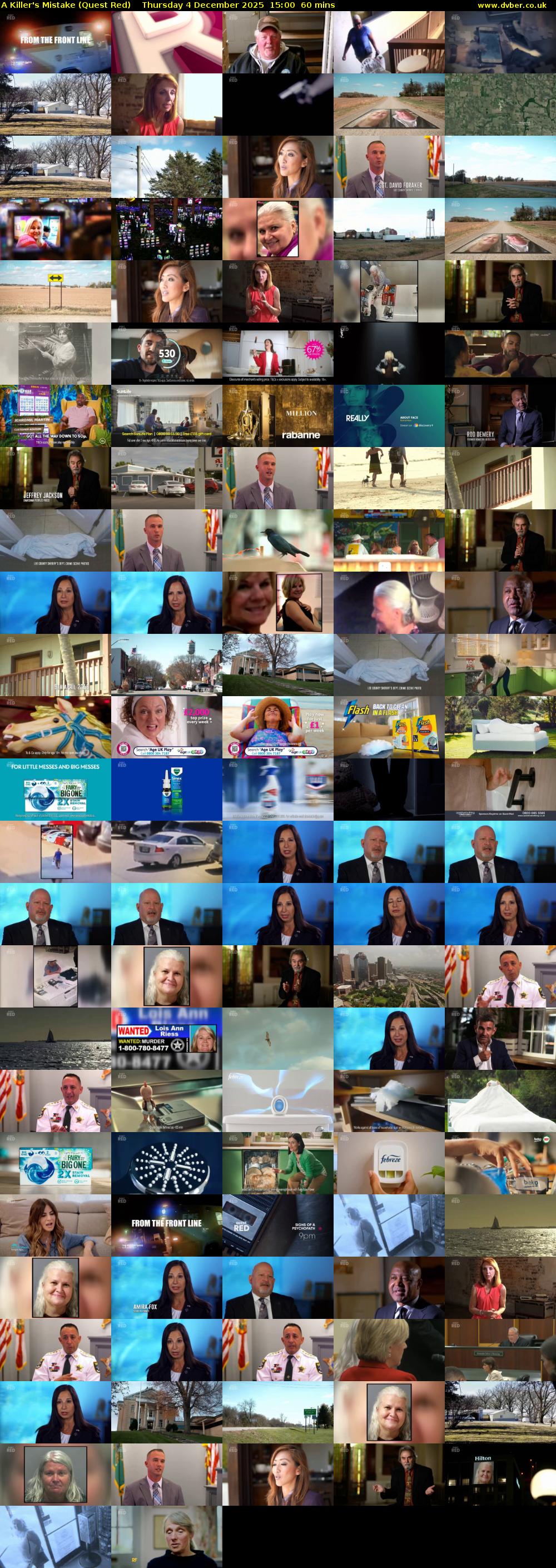 A Killer's Mistake (Quest Red) Thursday 4 December 2025 15:00 - 16:00