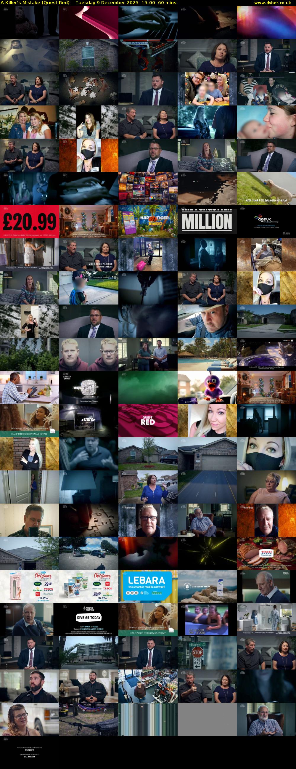 A Killer's Mistake (Quest Red) Tuesday 9 December 2025 15:00 - 16:00