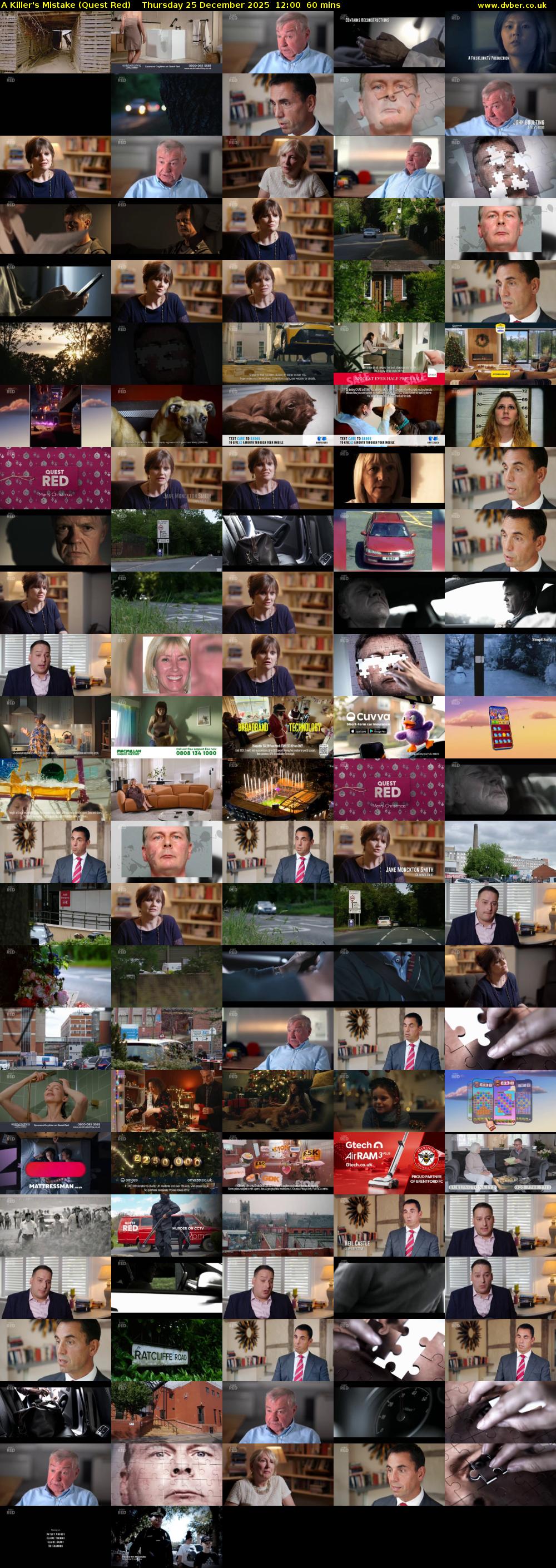 A Killer's Mistake (Quest Red) Thursday 25 December 2025 12:00 - 13:00