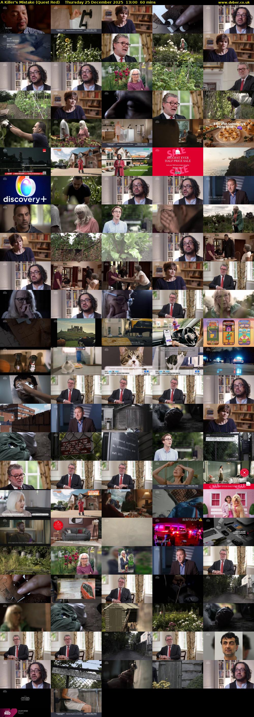 A Killer's Mistake (Quest Red) Thursday 25 December 2025 13:00 - 14:00