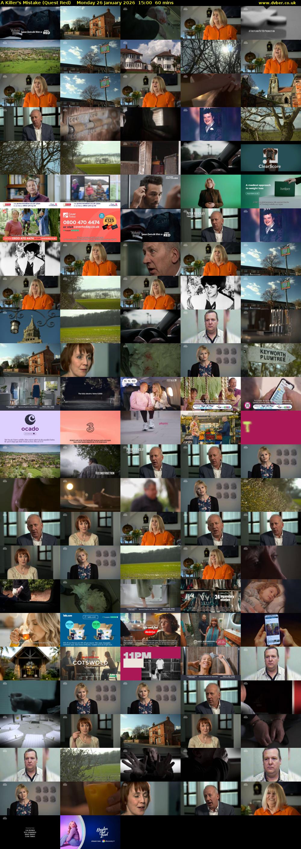 A Killer's Mistake (Quest Red) Monday 26 January 2026 15:00 - 16:00