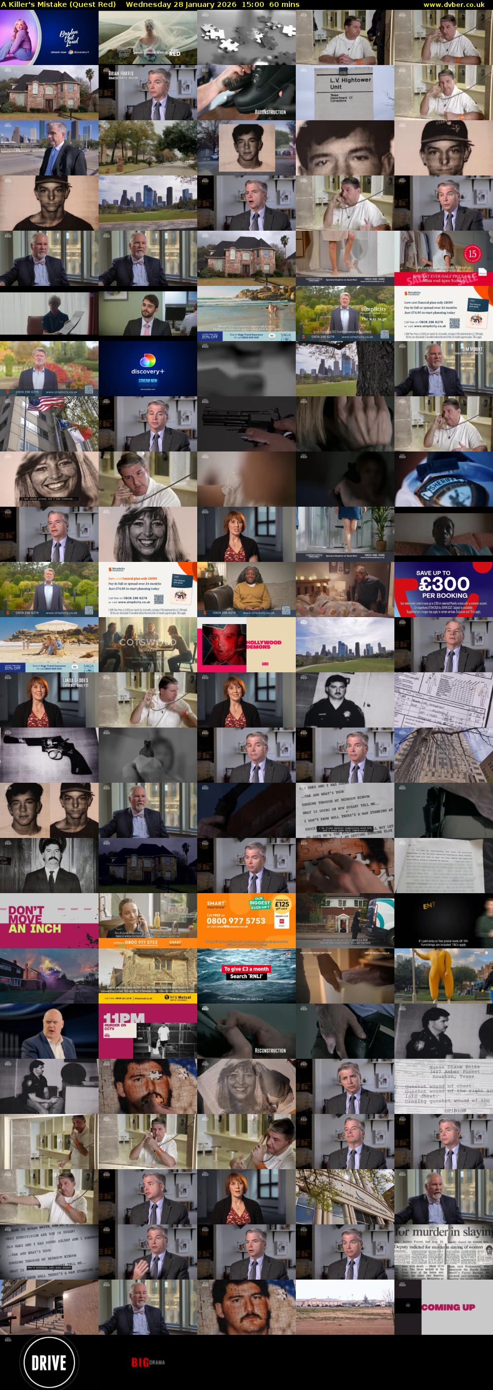 A Killer's Mistake (Quest Red) Wednesday 28 January 2026 15:00 - 16:00