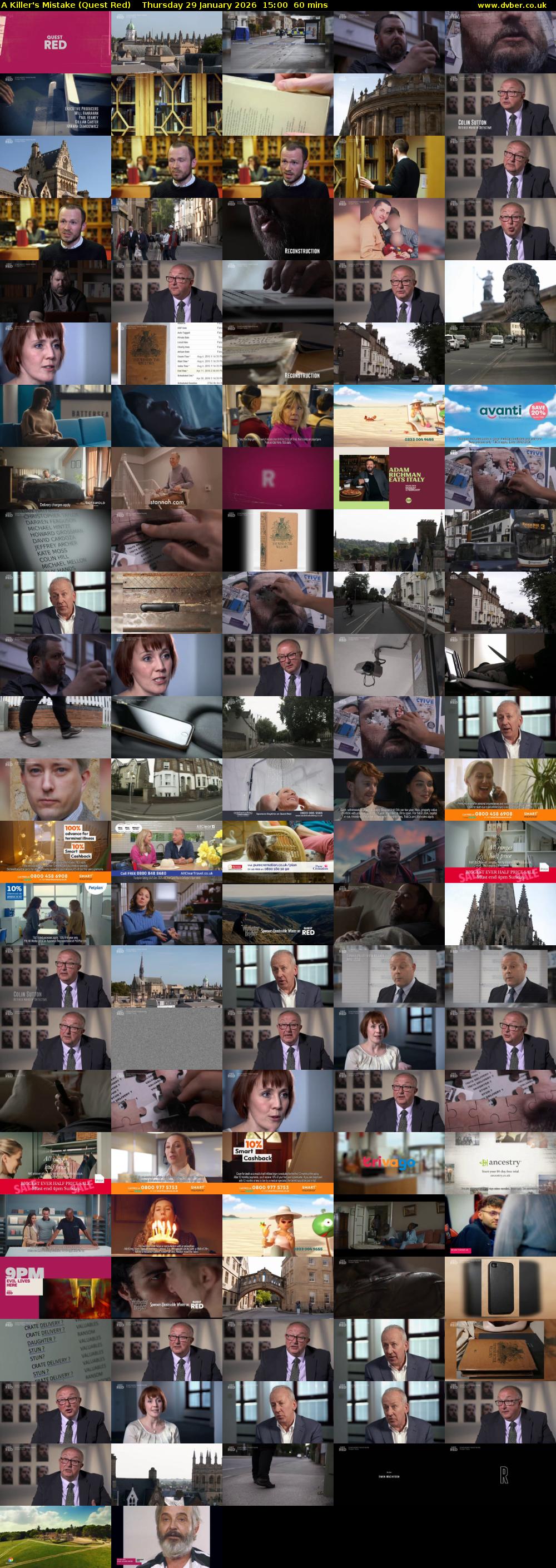 A Killer's Mistake (Quest Red) Thursday 29 January 2026 15:00 - 16:00