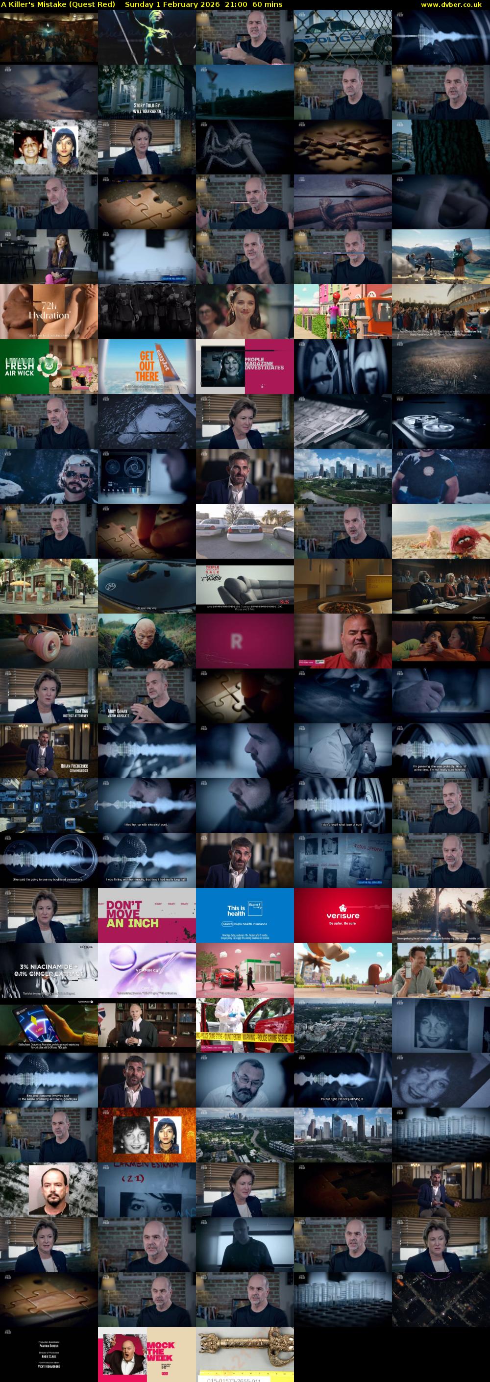 A Killer's Mistake (Quest Red) Sunday 1 February 2026 21:00 - 22:00