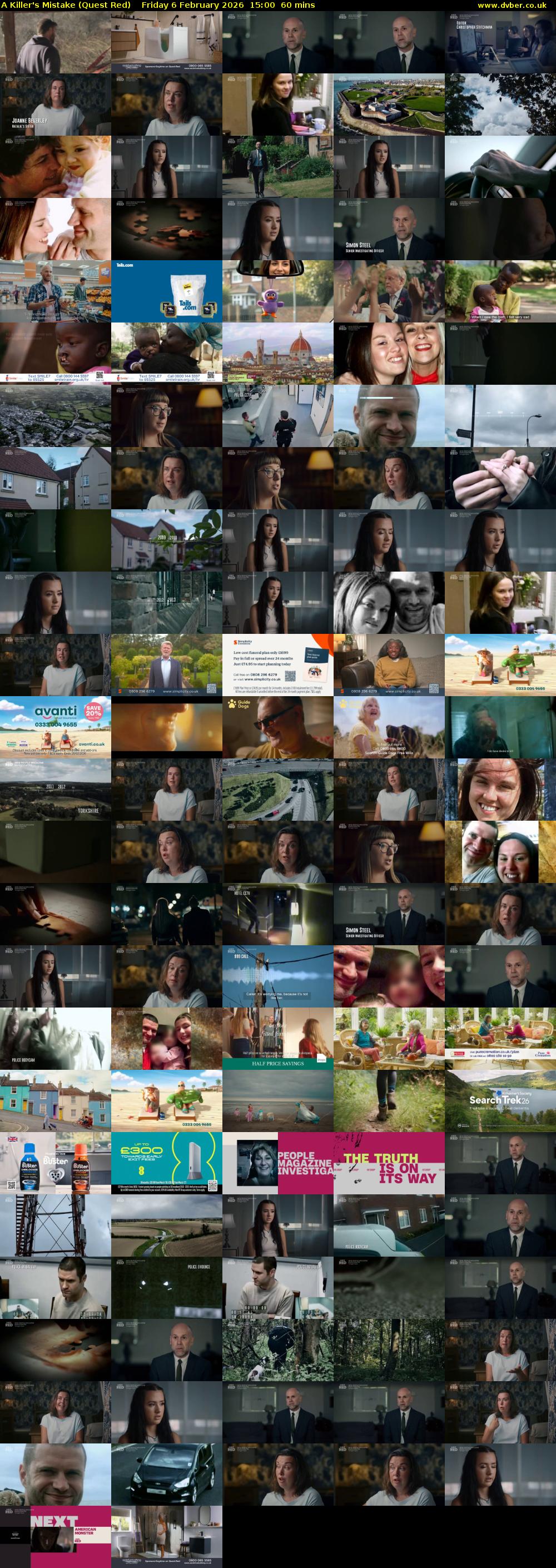 A Killer's Mistake (Quest Red) Friday 6 February 2026 15:00 - 16:00