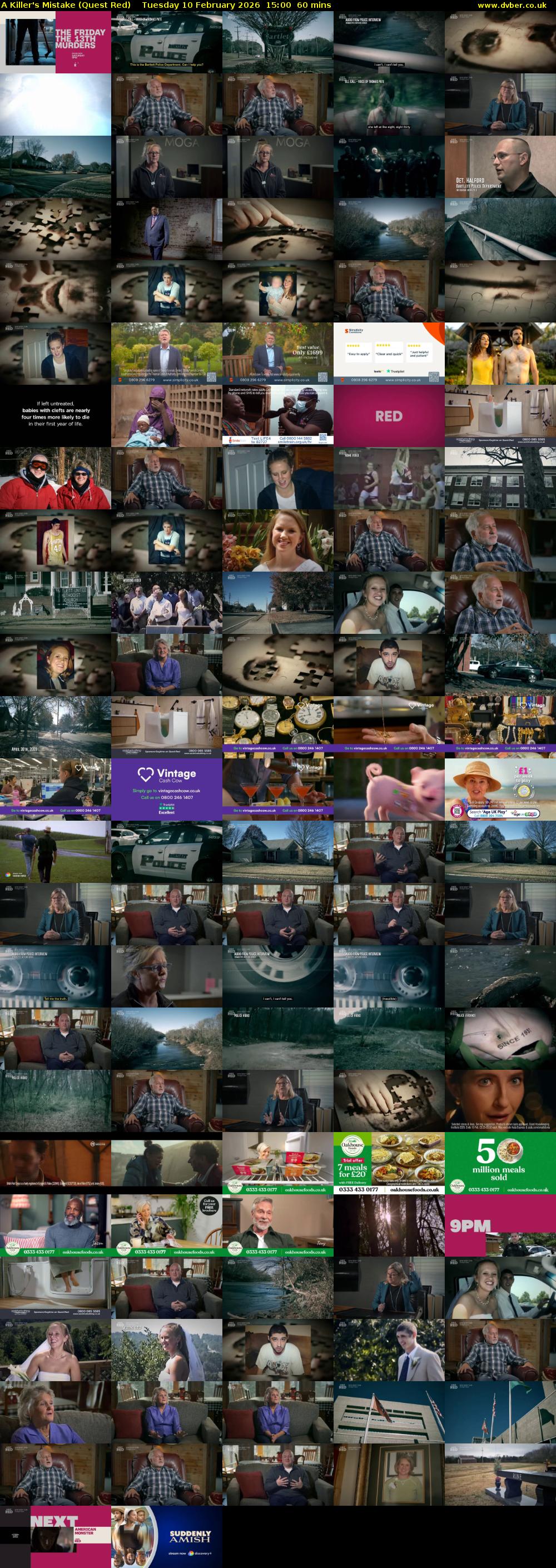 A Killer's Mistake (Quest Red) Tuesday 10 February 2026 15:00 - 16:00